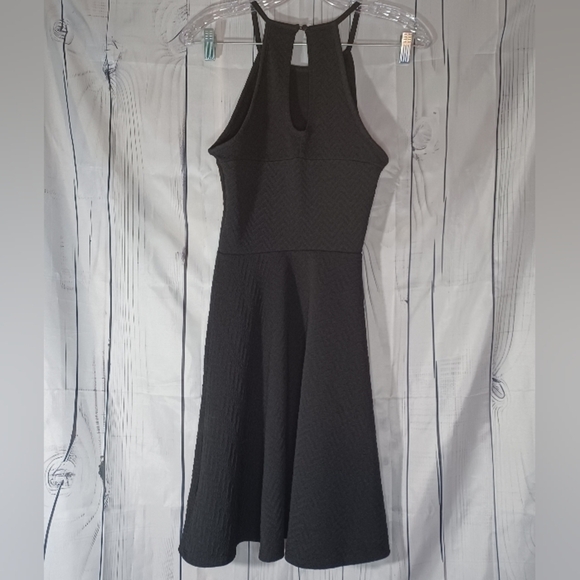 Mossimo Black Halter Textured  Dress - Picture 2 of 11